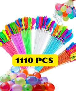 1110 Pcs Self-Sealing Water Balloons for Kids and Adults Party Instant Quick Fill Water Balloons