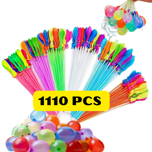 1110 Pcs Self-Sealing Water Balloons for Kids and Adults Party Instant Quick Fill Water Balloons 3