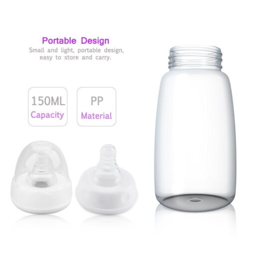 Electric Breast Pump Double Breast Pump with 2 Cold Heat Pad 5