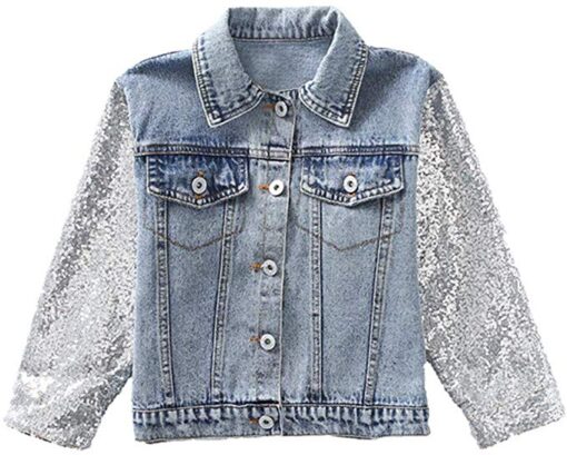 Unicorn Denim Girls Jacket  Outerwear 4