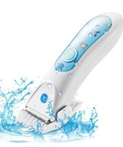 Smart Waterproof Ultra Quiet Electric Professional Hair Clippers For Babies And Children