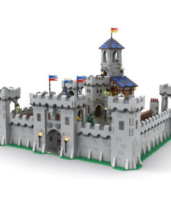 MOC Modular Medieval Castle Building Blocks Set