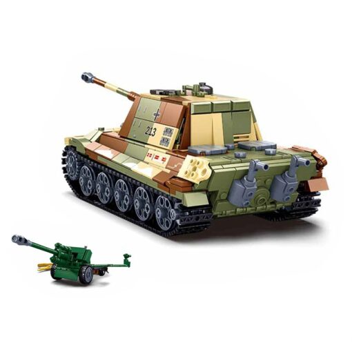 Joyfullysmile™ – Military Building Blocks – WW2 Tanks, Vehicles and Fighter Airplane 6