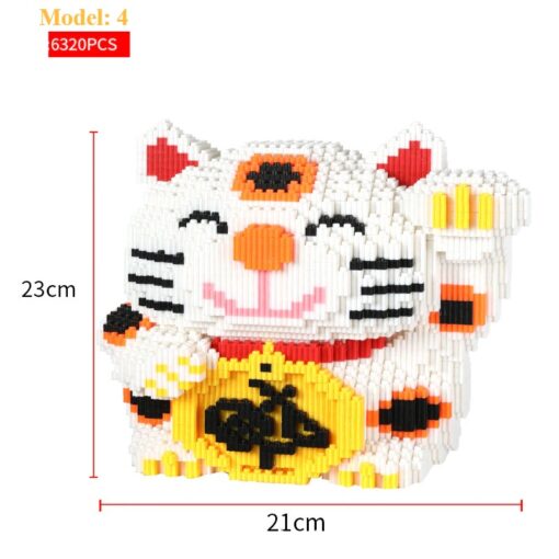 Joyfullysmile™ – Big Size Characters – Small Mini Building Nanoblocks – Cartoon Building Toys Kit 8