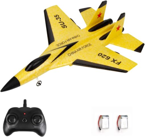 SU-35 RC Plane, 2CH Remote Control Airplane, Hobby RC Glider RC Aircraft Jet