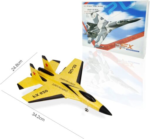 SU-35 RC Plane, 2CH Remote Control Airplane, Hobby RC Glider RC Aircraft Jet