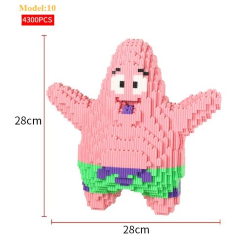 Joyfullysmile™ – Big Size Characters – Small Mini Building Nanoblocks – Cartoon Building Toys Kit 15