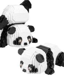 Panda Micro Building Blocks – Mini Animals Building Sets