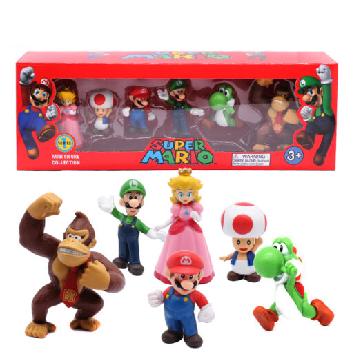 Super Mario Brothers Action Figures Set 3