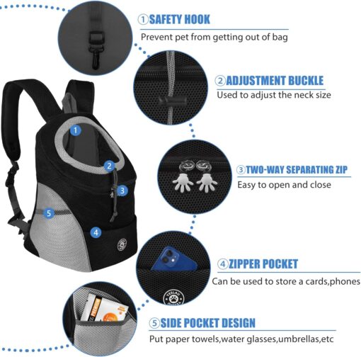 Portable Dog Backpack Carrier 7