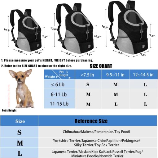 Portable Dog Backpack Carrier 8