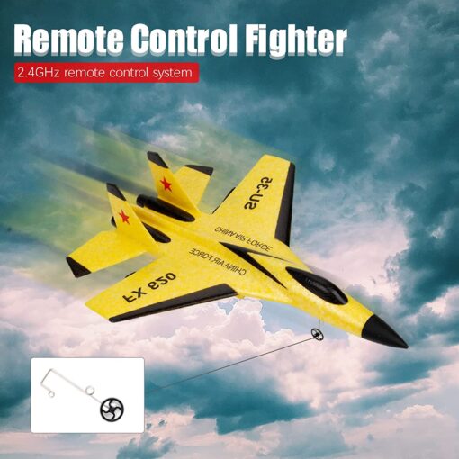 SU-35 RC Plane, 2CH Remote Control Airplane, Hobby RC Glider RC Aircraft Jet