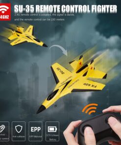 SU-35 RC Plane, 2CH Remote Control Airplane, Hobby RC Glider RC Aircraft Jet