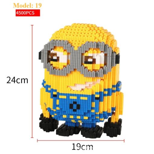 Joyfullysmile™ – Big Size Characters – Small Mini Building Nanoblocks – Cartoon Building Toys Kit 25