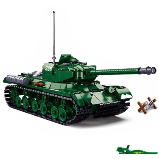 Joyfullysmile™ – Military Building Blocks – WW2 Tanks, Vehicles and Fighter Airplane 8