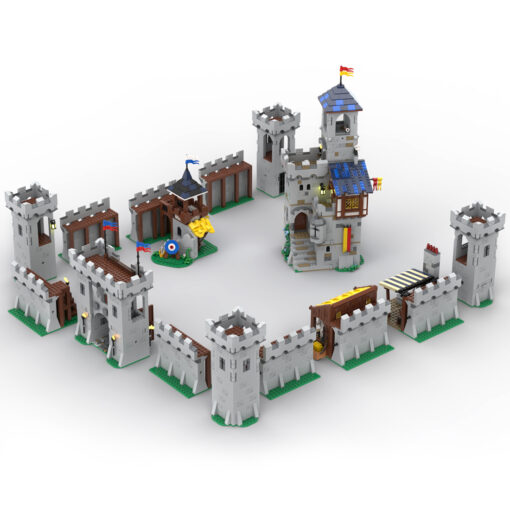 MOC Modular Medieval Castle Building Blocks Set 5