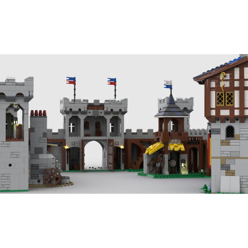 MOC Modular Medieval Castle Building Blocks Set 4