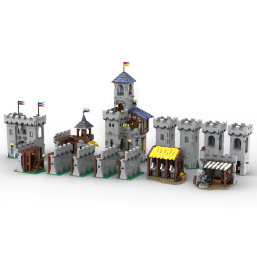 MOC Modular Medieval Castle Building Blocks Set 7