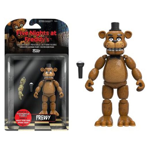 FNAF Figures Set – Freddy, Bonnie, Foxy, Chica, Fazbear Bear 11