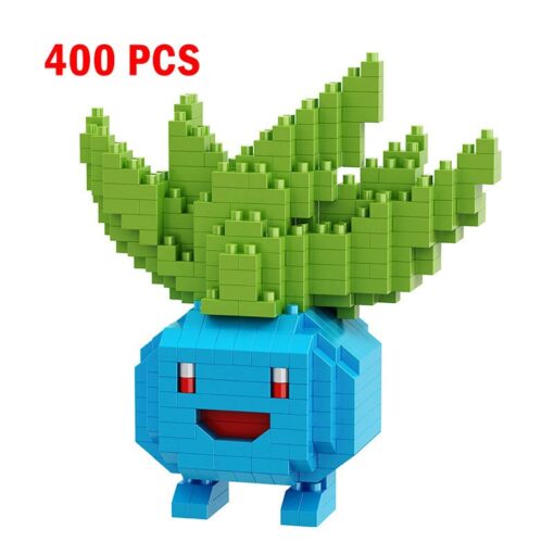 Joyfullysmile™ – Small Building Pokemon Nanoblock – Cartoon Pikachu Animal Model Education Game Series Building Toys Kit For Kids & Adults 57