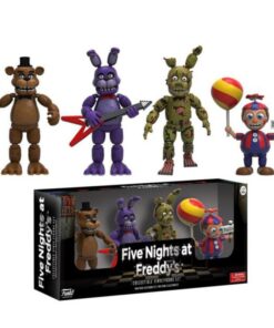 FNAF Figures Set – Freddy, Bonnie, Foxy, Chica, Fazbear Bear