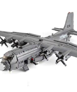 Joyfullysmile™ – Military Army Series AC130 Aerial Gunboat Building Blocks Set (1700+PCS)