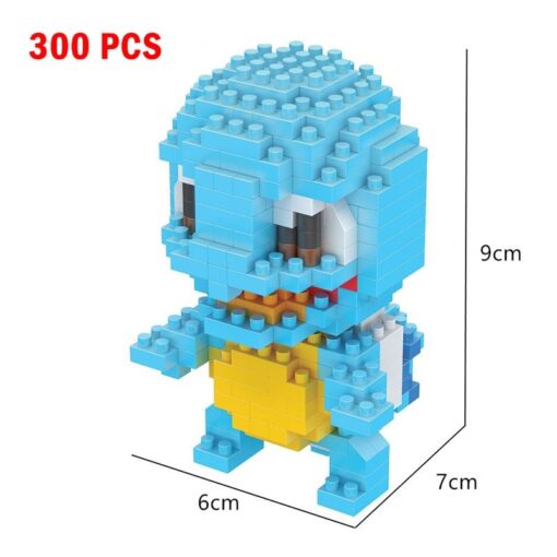 Joyfullysmile™ – Small Building Pokemon Nanoblock – Cartoon Pikachu Animal Model Education Game Series Building Toys Kit For Kids & Adults 76