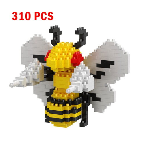 Joyfullysmile™ – Small Building Pokemon Nanoblock – Cartoon Pikachu Animal Model Education Game Series Building Toys Kit For Kids & Adults 45