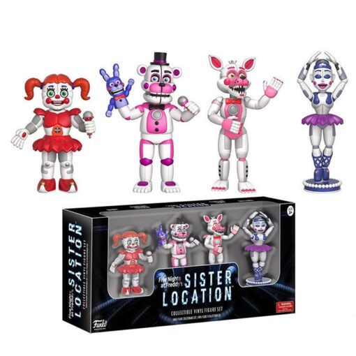 FNAF Figures Set – Freddy, Bonnie, Foxy, Chica, Fazbear Bear 8