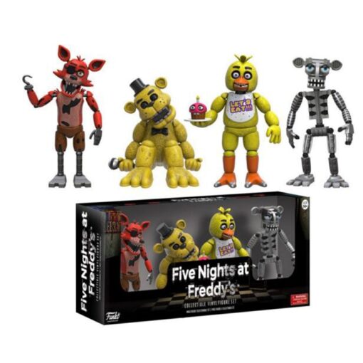 FNAF Figures Set – Freddy, Bonnie, Foxy, Chica, Fazbear Bear 7