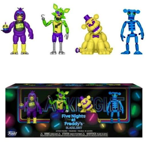 FNAF Figures Set – Freddy, Bonnie, Foxy, Chica, Fazbear Bear 4