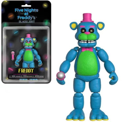 FNAF Figures Set – Freddy, Bonnie, Foxy, Chica, Fazbear Bear 12