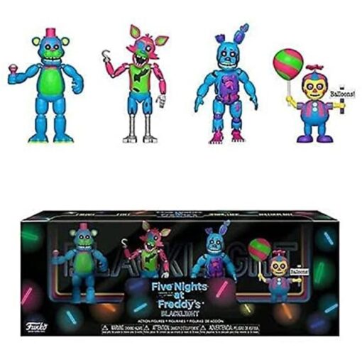 FNAF Figures Set – Freddy, Bonnie, Foxy, Chica, Fazbear Bear 18