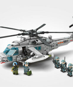 SEMBO – Z20 Attack Helicopter MOC Building Block with Minifigures