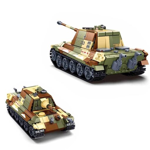 Joyfullysmile™ – Military Building Blocks – WW2 Tanks, Vehicles and Fighter Airplane 4