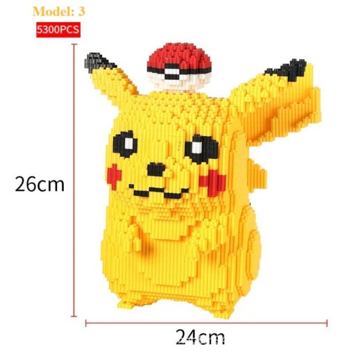 Joyfullysmile™ – Big Size Characters – Small Mini Building Nanoblocks – Cartoon Building Toys Kit 6