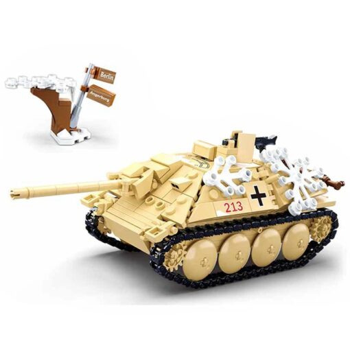 Joyfullysmile™ – Military Building Blocks – WW2 Tanks, Vehicles and Fighter Airplane 13