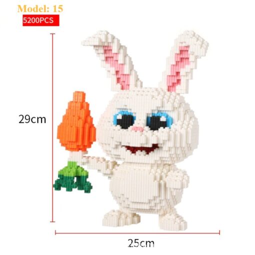 Joyfullysmile™ – Big Size Characters – Small Mini Building Nanoblocks – Cartoon Building Toys Kit 21