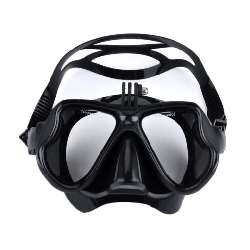 Snorkel Diving Mask with GoPro Camera Holder 7