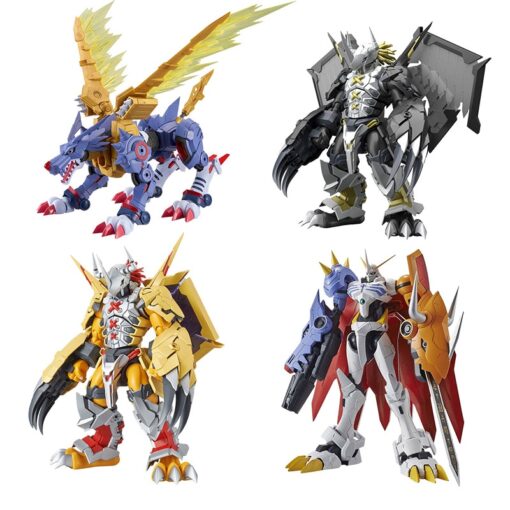 Bandai – Digimon Greymon, Garurumon, Dukemon Action Figure 3