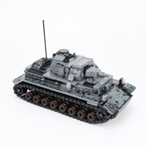 WWII PANZER IV MILITARY BUILDING BLOCKS TANK SET – IRON STEEL WW2 GERMAN TANK |GENERAL JIM’S 3