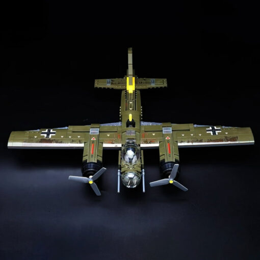 IRON EMPIRE WW2 AIR BOMBER JU88 BUILDING BLOCKS TOY PLANE 7