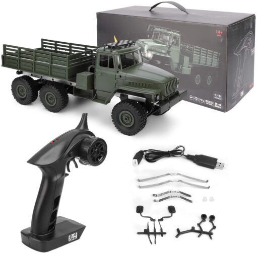 MN 88s 2.4G 1/16 6WD Ural Truck RTR Military RC 5