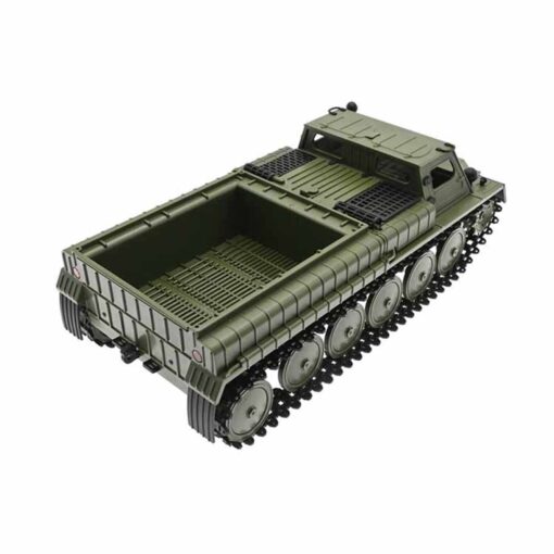 Wpl-e1 Rc Tracked Vehicle 1/16 2.4g Approx. 5km/h Armored Rc Car Led Light 4