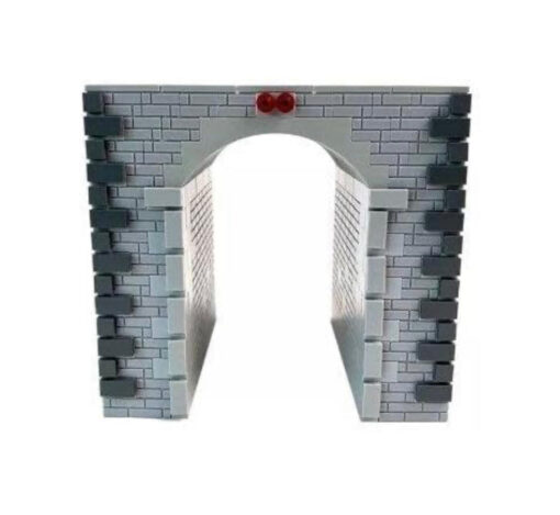 TRAIN TUNNEL SET MOUNTAIN RAILWAY TRACK PARTS BUILDING BLOCKS 4