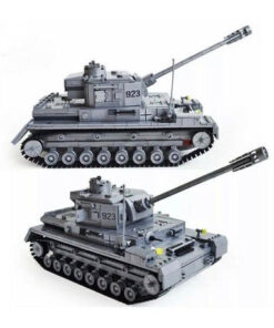 GERMAN F2 TIGER 323 BUILDING BLOCKS TOY TANK SET