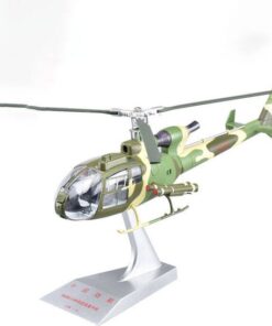 Chinese Air Force Helicopter SA342 1/32 Scale Model.