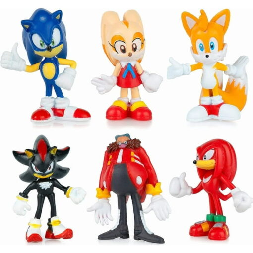 Pack of 12 – Sonic Toys, 2.3 Inches the Hedgehog Figures 3