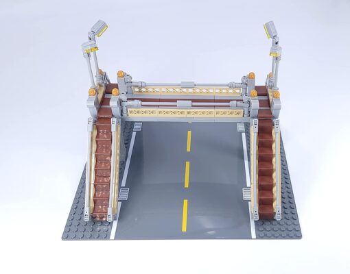 PEDESTRIAN STREET WALKWAY BUILDING BLOCKS 307 PIECE BRICKS TOY SET 7